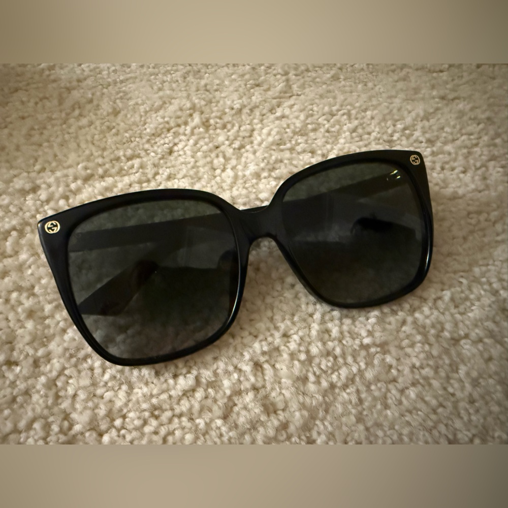 Gucci Cat Eye Black Sunglasses